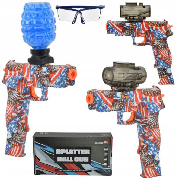 PISTOLET KARABIN NA KULKI ŻELOWE ELEKTRYK AUTOMAT zdjęcie 1