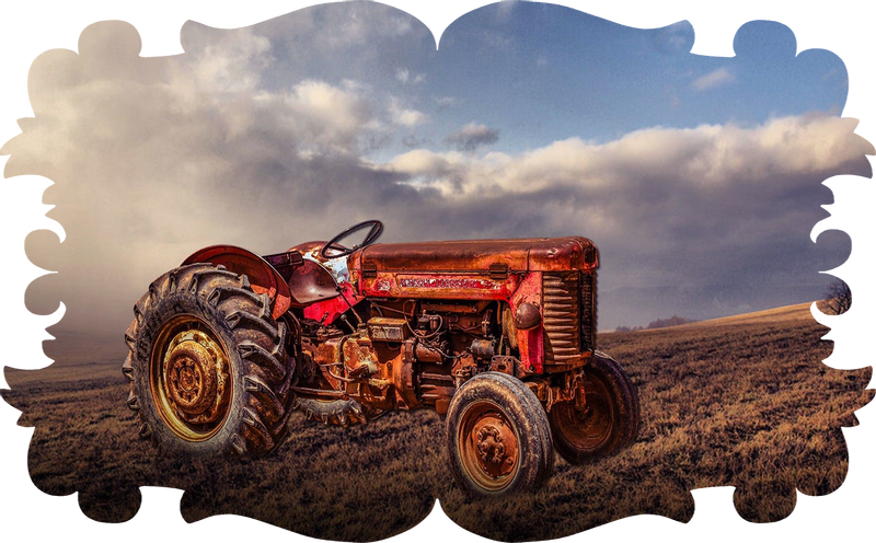 Bidon Junior z traktorem - Traktor zdjęcie 2