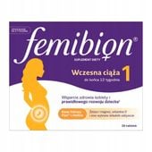 Femibion 1 Wczesna ciąża 28 tabletek