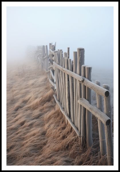 Plakat 68x101cm Mgła nad Wydmami zdjęcie 3