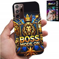 ETUI DO SAMSUNG NOTE 20 ULTRA - BOSS LEW Z KORONĄ NA TARCZY CASE + FOLIA