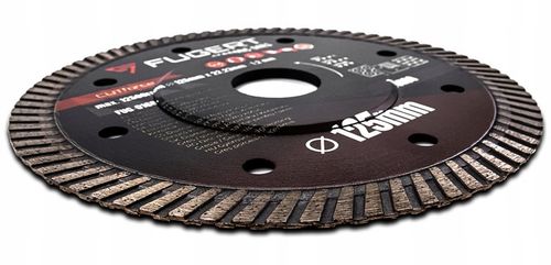 TARCZA DIAMENTOWA DO CIĘCIA GRESU PŁYTEK CERAMIKI 125 MM PRECYZYJNA na Arena.pl