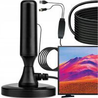 2 x MOCNA ANTENA POKOJOWA DO TELEWIZJI NAZIEMNEJ DVBT2 DO POKOJU DO TELEWIZ
