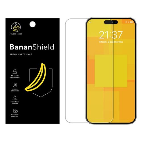 Szkło hartowane 9H BananShield do Apple iPhone 15 Pro Max na Arena.pl
