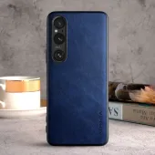 Etui AIORIA Vintage LEATHER do Sony Xperia 1 V niebieski