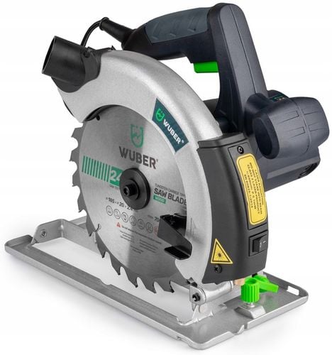 PIŁA TARCZOWA PRZECINARKA PILARKA RĘCZNA DO DREWNA Z LASEREM 2400 W na Arena.pl