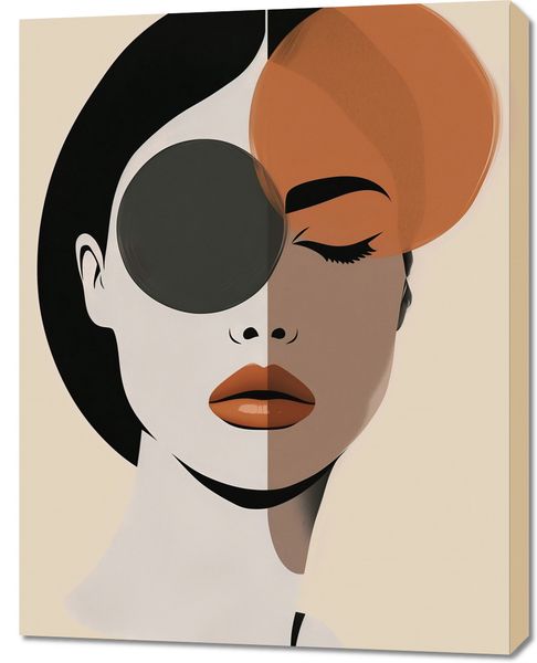 Obraz 70x90cm Dwie Strony Piękna zdjęcie 1