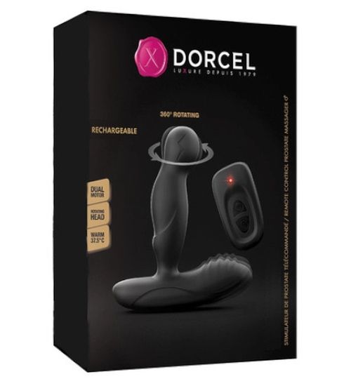 Podgrzewany masażer prostaty z rotacją - Dorcel zdjęcie 5
