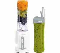 BLENDER KIELICHOWY SPORTOWY MIKSER KOKTAJLI SMOOTHIE personalny 2x butelka
