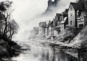 Plakat 42x29,7cm Mglisty Refleks