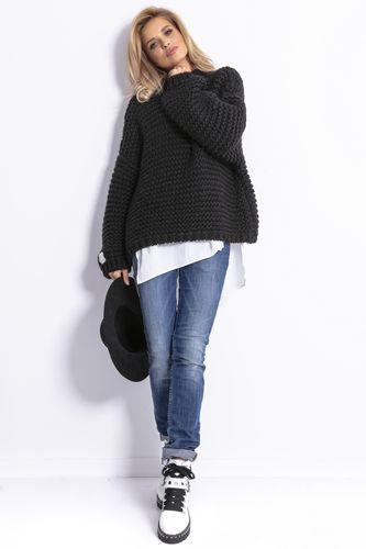 Sweter CHUNKY KNIT F790 Mocca S/M na Arena.pl