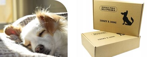 Mokra karma dla Psa Wielka Paka Dla Psiaka Mix Smaków 28 szt x 300g 8,4 kg na Arena.pl