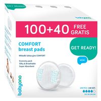 BABYONO Wkładki laktacyjne comfort 140 sztuk