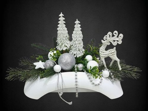 CHOINKI RENIFER (223.3) KOMPOZYCJA stroik świąteczny na grób cmentarz na Arena.pl