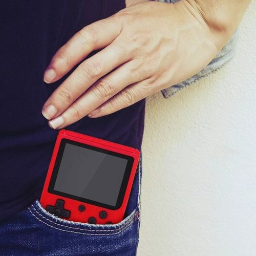 Mini konsola gameboy gra retro przenośna kieszonkowa mario czołgi 400w1 USB na Arena.pl