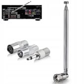 Antena radiowa FM Odbiornik AV Antena teleskopowa