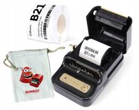 NIIMBOT B21 Drukarka Termiczna NAKLEJKI Bluetooth + POKROWIEC na DRUKARKĘ