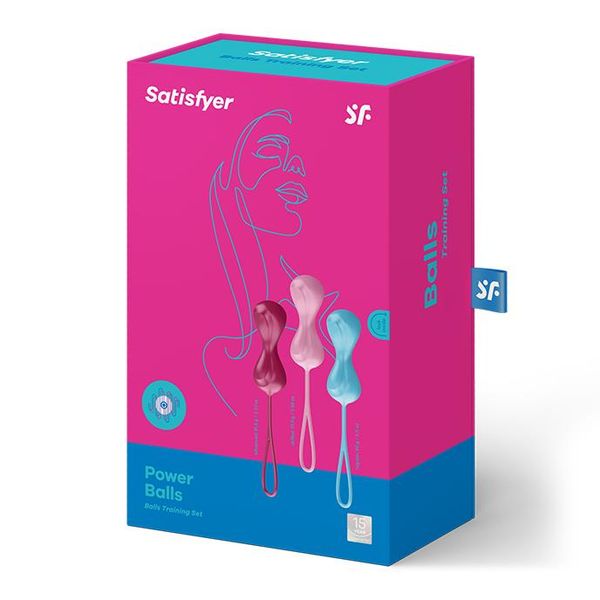 Zestaw-Satisfyer Balls C02 Double (Set Of 3) Medium zdjęcie 1