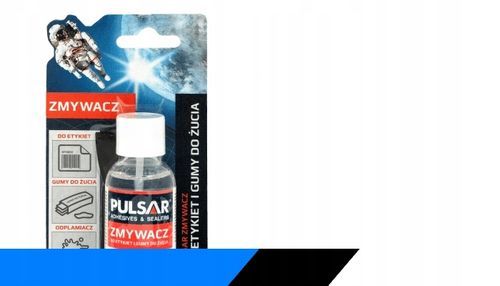 ZMYWACZ DO ETYKIET NAKLEJEK GUMY DO ŻUCIA PULSAR ODPLAMIACZ 50 ml na Arena.pl