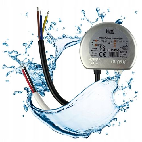 Zasilacz 12V LED Dopuszkowy Do Puszki Puszkowy 60W 5A Do Taśmy na Arena.pl