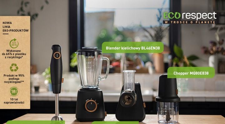 Blender kielichowy stojący TEFAL Eco Respect BL46E zdjęcie 6