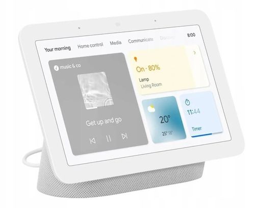 Centrala domu inteligentnego Głośnik Google Nest Hub 2gen biały na Arena.pl