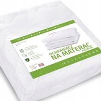 NAKŁADKA OCHRANIACZ na MATERAC 200x220 PODKŁAD GUMKA PRZEŚCIERADŁO PREMIUM