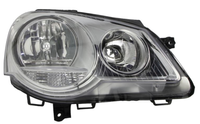 Volkwagen Polo 9N3 05-09 Reflektor Przedni Lampa przednia prawa srebrna