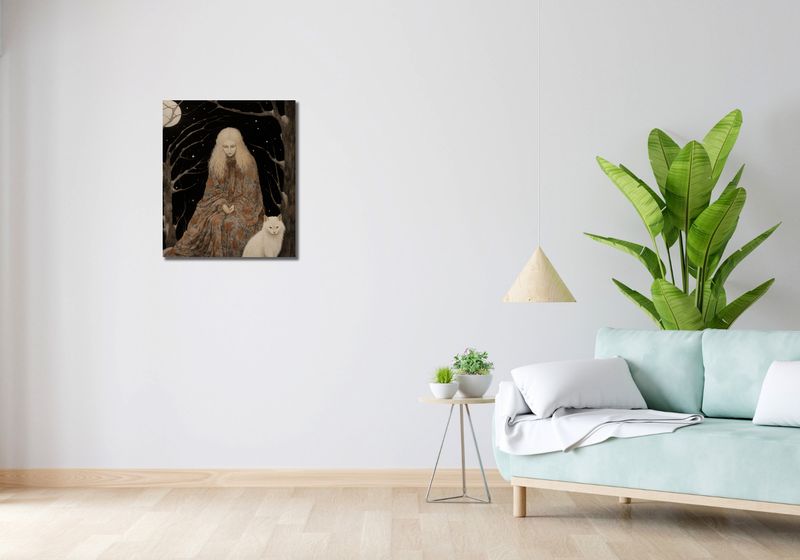 Obraz 50x60cm Stróżka Leśna zdjęcie 2