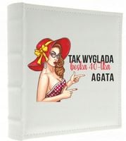 PERSONALIZOWANY ALBUM NA ZDJĘCIA PREZENT URODZINY