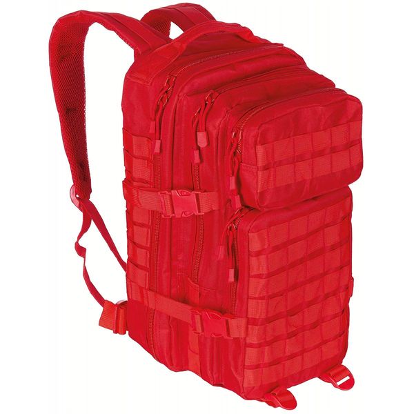 Plecak Assault I Basic czerwony MFH zdjęcie 1