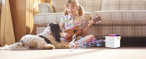 MINI MASZYNA DO KARAOKE PRZENOŚNY Z 2 MIKROFONAMI BEZPRZEWODOWYMI na Arena.pl