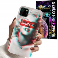 ETUI DO HUAWEI Y5P - Monroe MODNE KOBIECE WZORY + SZKŁO