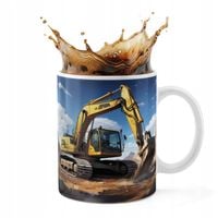 KUBEK CERAMICZNY 330ML DRUK - MASZYNY BUDOWLANE