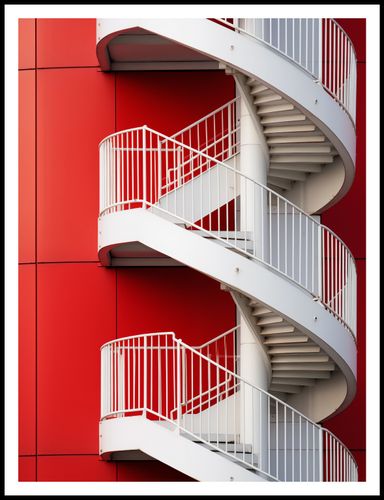 Plakat 75x100cm Schody do Niebios na Arena.pl