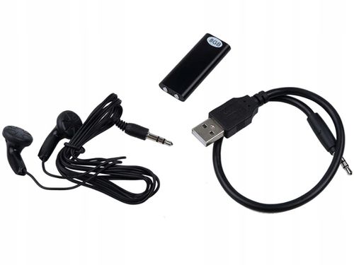 MINIATUROWY SZPIEGOWSKI DYKTAFON PENDRIVE USB 8GB na Arena.pl