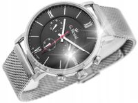 ZEGAREK G. ROSSI - E-6182B-1C1 - EXCLUSIVE (zg284b) + BOX