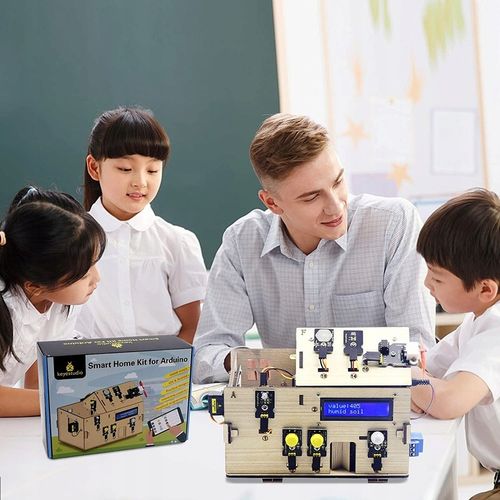 Arduino Zestaw STARTOWY konstrukcyjny, smart home DOMEK, mikrokontroler DIY na Arena.pl