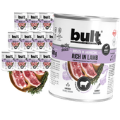 KARMA DLA PSA – MOKRA KARMA JAGNIĘCINA ZESTAW 12x800g PUSZKA PREMIUM | BULT