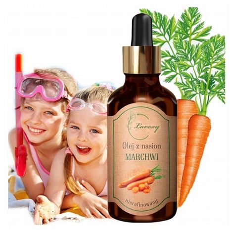 Olej z nasion marchwi do opalania - - 100% CZYSTY na Arena.pl