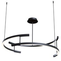 Metalowa lampa wisząca Line MOD054PL-L52B4K LED 52W 4000K czarna