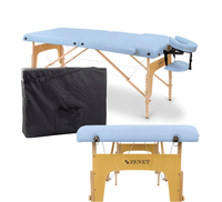 Stół do masażu Zenet ZET-1042 rozmiar S niebieski