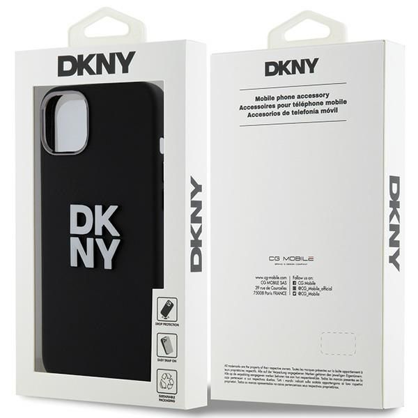 Etui DKNY do iPhone 15, iPhone 14, iPhone 13, Czarny zdjęcie 8