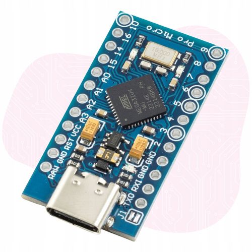PRO Micro Leonardo moduł zgodny z Arduino USB-C klon z ATmega32U4 16MHz na Arena.pl