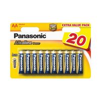 Panasonic bateria Alkaline Power AA R6 20 szt