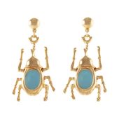 kolczyki skarabeusze (p25/lat/85au)