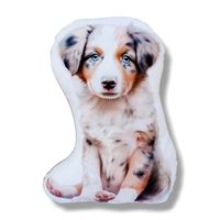 Poduszka piesek przytulanka maskotka z psem pluszowy owczarek australijski