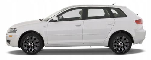 KOŁPAKI 16'' AUDI - A3 A4 A5 A6 A7 A8 CZARNE CLC na Arena.pl