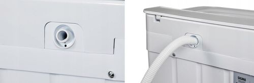 Mała Pralka z Wirówką 5kg + 2kg Turystyczna Domowa Przenośna Lekka na Arena.pl