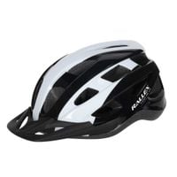 Kask Rowerowy na Rower Męski Damski Regulowany Czarno Biały M 54-58 cm